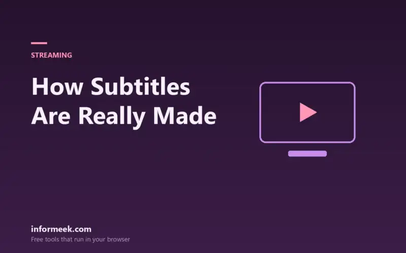 How Subtitles Are Made, and Why Some Are So Much Better