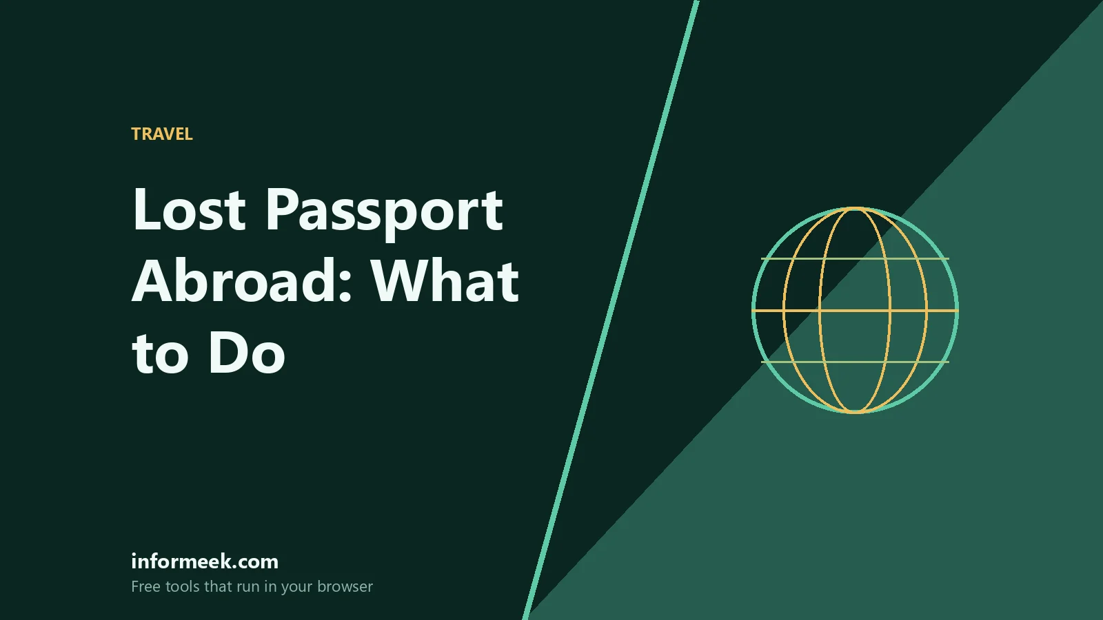 Lost Passport Abroad: The Steps That Get You Home