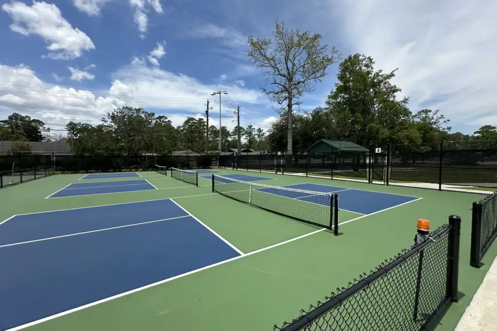 pickleball rules: Harry B. Anderson Tennis Center - Pickleball Courts 1-3